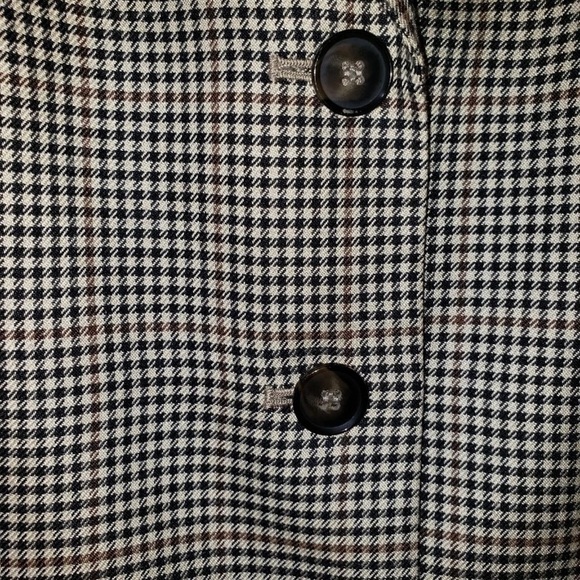 Kasper Brown and Cream Checkered Suit - Picture 3 of 6